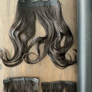 Bellami Dark Brown Clip In Hair Extensions